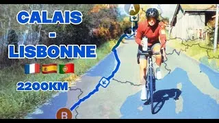 Miniature : 2270KM / 15000D+/ 11 JOURS: LA TRAVERSÉE CALAIS-LISBONNE