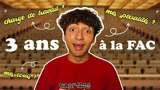 Miniature : CHARGE DE TRAVAIL ? MES SPÉCIALITÉES ? Mes 3 ANS en LICENCE de BIOLOGIE/BIOCHIMIE !🧪