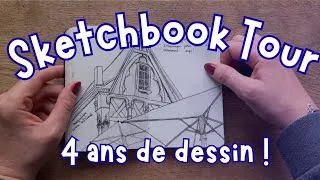 Miniature : Sketchbook tour : 4 ans de dessins !