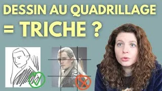 Miniature : MON AVIS sur la technique de la GRILLE en DESSIN (ou quadrillage ou mise au carreau)