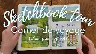 Miniature : Sketchbook tour : Carnet de voyage 2022 - 2023 (c'est pas trop tôt)