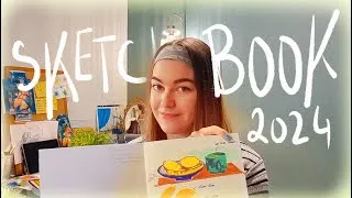Miniature : Sketch book tour 2024 ! Je dessine la dernière double page :)