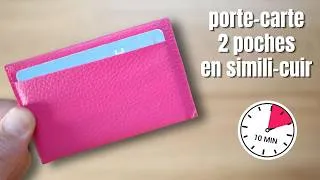 Miniature : Le tuto couture le + facile du monde : le porte-cartes pour débutant·es ✨ Marion Blush