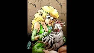 Miniature : L'Elfe vs Poulet #naheulbeuk #comic #rpg #fantasy