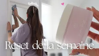 Miniature : RESET DE MA SEMAINE 🧼 Motivation ménage + maison propre | Clean with me