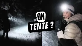 Miniature : Randonnée hivernale dans le Massif du Pilat (Loire) 🌙❄️TEST raquette à neige Evvo Snowshoes