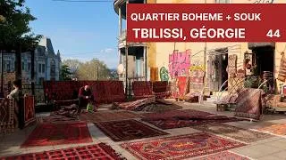Miniature : VLOG 44 # GEORGIE : Le calme printanier dans un quartier bohème à deux pas du centre #tbilisi