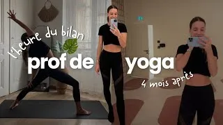 Miniature : JE DEVIENS PROF DE YOGA À TEMPS PLEIN ! on fait le bilan 4 mois plus tard :)