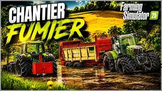 Miniature : 🚜💩 CHANTIER FUMIER XXL ! Ça va sentir la campagne 🔥 | FARMING SIMULATOR 25