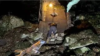 Miniature : I built a tree shelter in the wild,Trap for the jackal