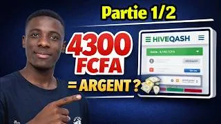 Miniature : COMMENT GAGNER DE L’ARGENT 💸 En ligne AVEC HIVEQASH "Test complet + Avis" ( Partie 1)
