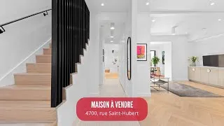 Miniature : À vendre - 4700, rue Saint-Hubert, Le Plateau-Mont-Royal (Visite virtuelle) #Montreal
