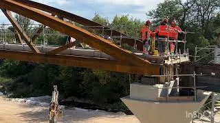 Miniature : Suite de notre belle passerelle Bagnols sur ceze