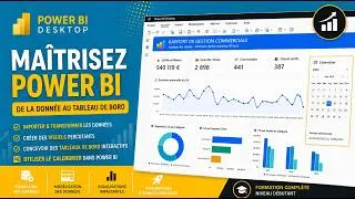 Miniature : Utilisation du calendrier dans Power BI Desktop – Power BI #14
