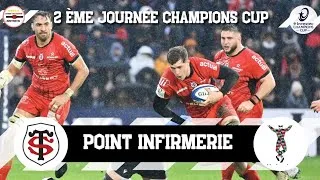 Miniature : 🚨💥 POINT INFIRMERIE AVANT HARLEQUINS/TOULOUSE