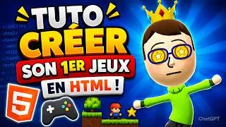 Miniature : Créer son premier jeux en HTML ! 🖥️5️⃣| Tuto HTML