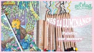Miniature : Achat beaux arts sélectif : ma palette de 14 Luminance Caran d'Ache