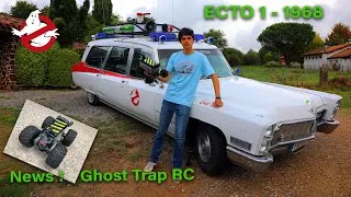 Miniature : ECTO 1 - Ghosbusters - Cadillac 1968 : suite de la restauration et nouveautés !