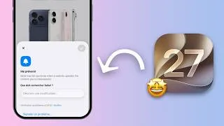 Miniature : iOS 27 : 60 Nouveautés et Changements ! (Toutes les nouveautés) 