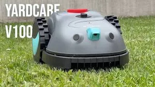 Miniature : Yardcare V100 : Un Robot Tondeuse Idéal pour Petits Jardins !