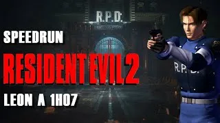 Miniature : SPEEDRUN RESIDENT EVIL 2 | LEON A | PSX PAL 1H07.11