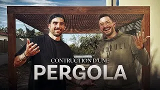 Miniature : 2 JOURS pour CONSTRUIRE une PERGOLA chez JOJOL ! #pergola #jardin #diy #travaux