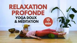 Miniature : Yoga Doux & Yoga Nidra 15 min 🌙 Relaxation Profonde & Paix Intérieure