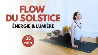 Miniature : Yoga Solstice d'Été 35 min ☀️ Célébrons la Journée Internationale du Yoga