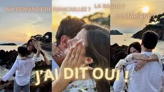 Miniature : J'AI DIT OUI !! 🥹❤️💍 Nos FIANCAILLES, la DEMANDE, date du MARIAGE, la BAGUE, JE VOUS RACONTE TOUT !