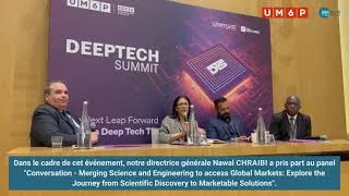 Miniature : Fondation MAScIR - à la première édition du Deeptech Summit @UM6POfficiel