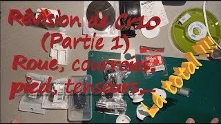 Miniature : V2. Révision total de Cr10 courroie, excentrique, point dur. (présentation et début de démontage)