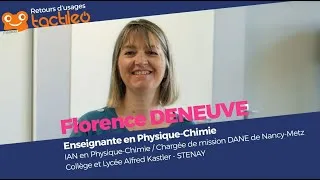 Miniature : Retours d'usages - Tactileo et la collection de ressources Maskott Physique-Chimie au lycée