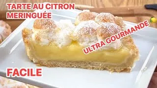 Miniature : Tarte au Citron Meringuée Maison 🍋 | Recette Facile, Gourmande et Inratable