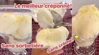 Miniature : Créponné Maison🇩🇿 / Sorbet au Citron 🍋 | Le Dessert Parfait pour les Journées Chaudes  🥵 