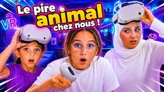 Miniature : VLOG - LE PIRE ANIMAL CHEZ NOUS ! JEUX VR...