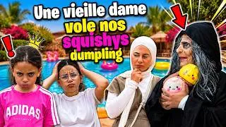 Miniature : UNE VIEILLE DAME nous VOLE nos SQUISHYS DUMPLING pendant NOS VACANCES  ! QUI L'ENVOIE ?