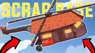 Miniature : J'AI FAIS UNE BASE EN FORME DE SCRAP HELI SUR UN OFFICIEL - RUST FR