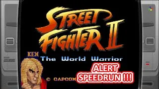 Miniature : SPEEDRUN - KEN - STREET FIGHTER II THE WORLD WARRIOR - SUPER NINTENDO - FIRST ATTEMPT [14:30]