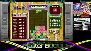 Miniature : SPEEDRUN 100 lines  - TETRIS & DR. MARIO - SUPER NINTENDO  - Tetris