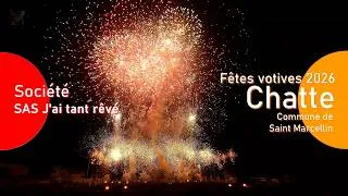 Miniature : 🎇 Fêtes Votives 2026 - Chatte - Feu d 'artifice 🎇