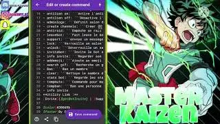 Miniature : Comment créer un bot discord sur android | COMMAND: Help avec bouton