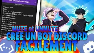 Miniature : Comment créer un bot discord sur android | COMMAND: Mute et Unmute