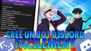 Miniature : Commenr créer un bot discord de A à Z sur android | COMMANDE : BAN et UNBAN #1