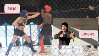 Miniature : The art of striking in Chinese martial arts applied to MMA, Sanda 1.