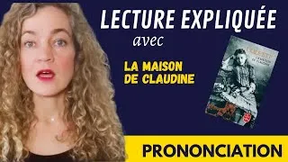 Miniature : Je vous lis un extrait de la maison de Claudine de Colette l Prononciation