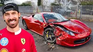 Miniature : RECONSTRUCTION D'UNE FERRARI 458 ACCIDENTÉE