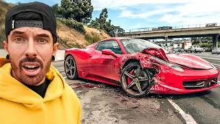 Miniature : J'AI ACHETÉ LA FERRARI 458 LA MOINS CHÈRE, PUIS J'AI ESSAYÉ DE LA RECONSTRUIRE EN 7 JOURS
