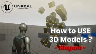 Miniature : Tutoriel UE5 - Utiliser des Modèles 3D dans vos Particules (2 Minutes)