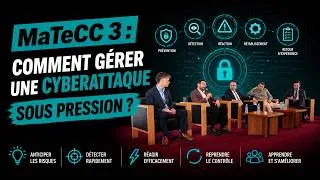 Miniature : Gestion de crise cyber : entre urgence technique & communication stratégique | MaTeCC 3