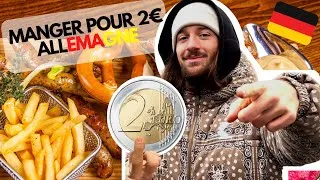 Miniature : MANGER POUR 2€ EN ALLEMAGNE 🇩🇪 On l'a fait ! #vanlife #food